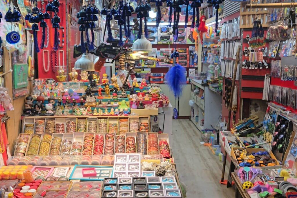 Haridwar's market streets