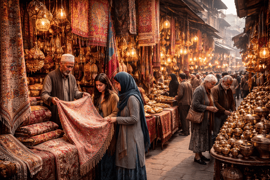 Shopping for Authentic Kashmiri Crafts