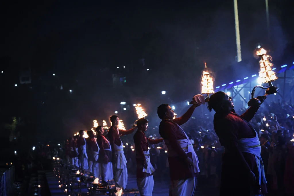 Triveni Ghat Aarti