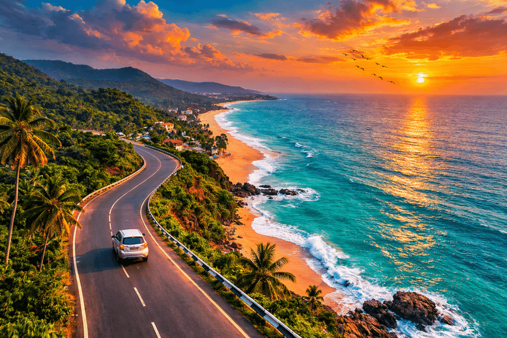 Best Coastal Road Trips in India