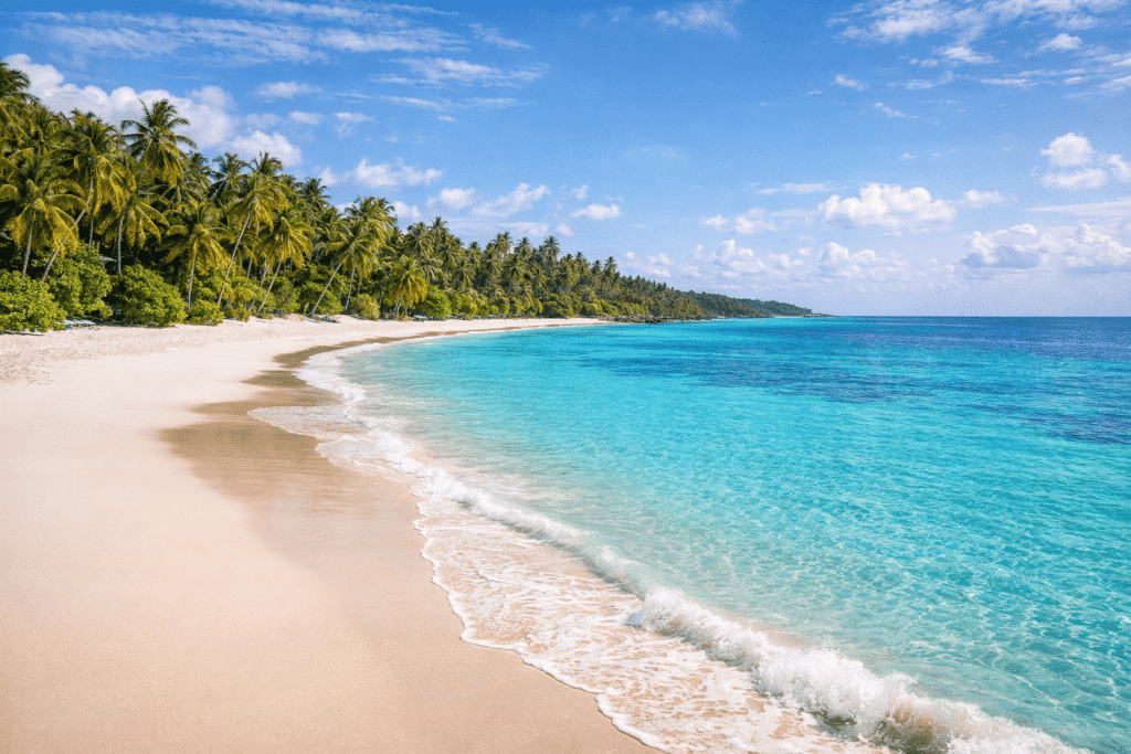 Pristine beach Pristine beach