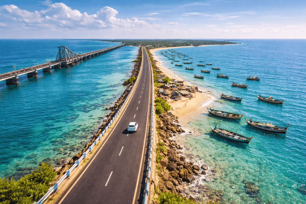 Rameswaram Coastal Drive