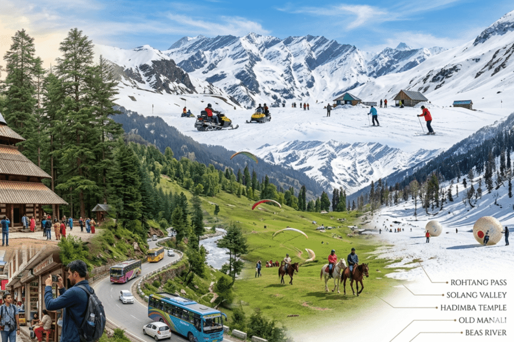 Places to Visit in and Around Manali