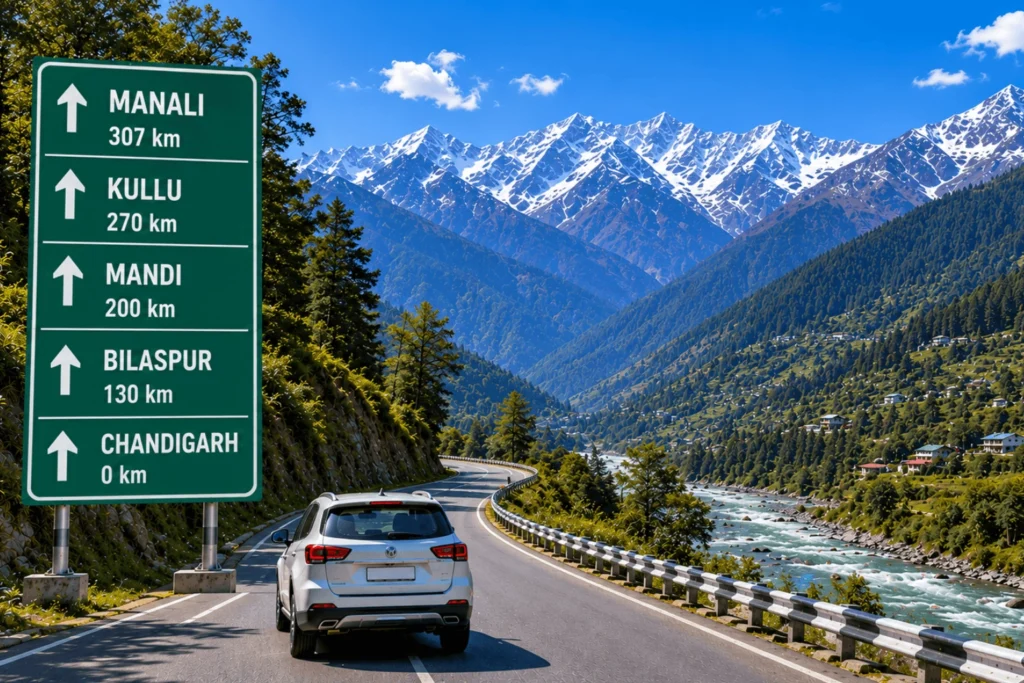 Chandigarh to Manali Trip Cost & Route Guide